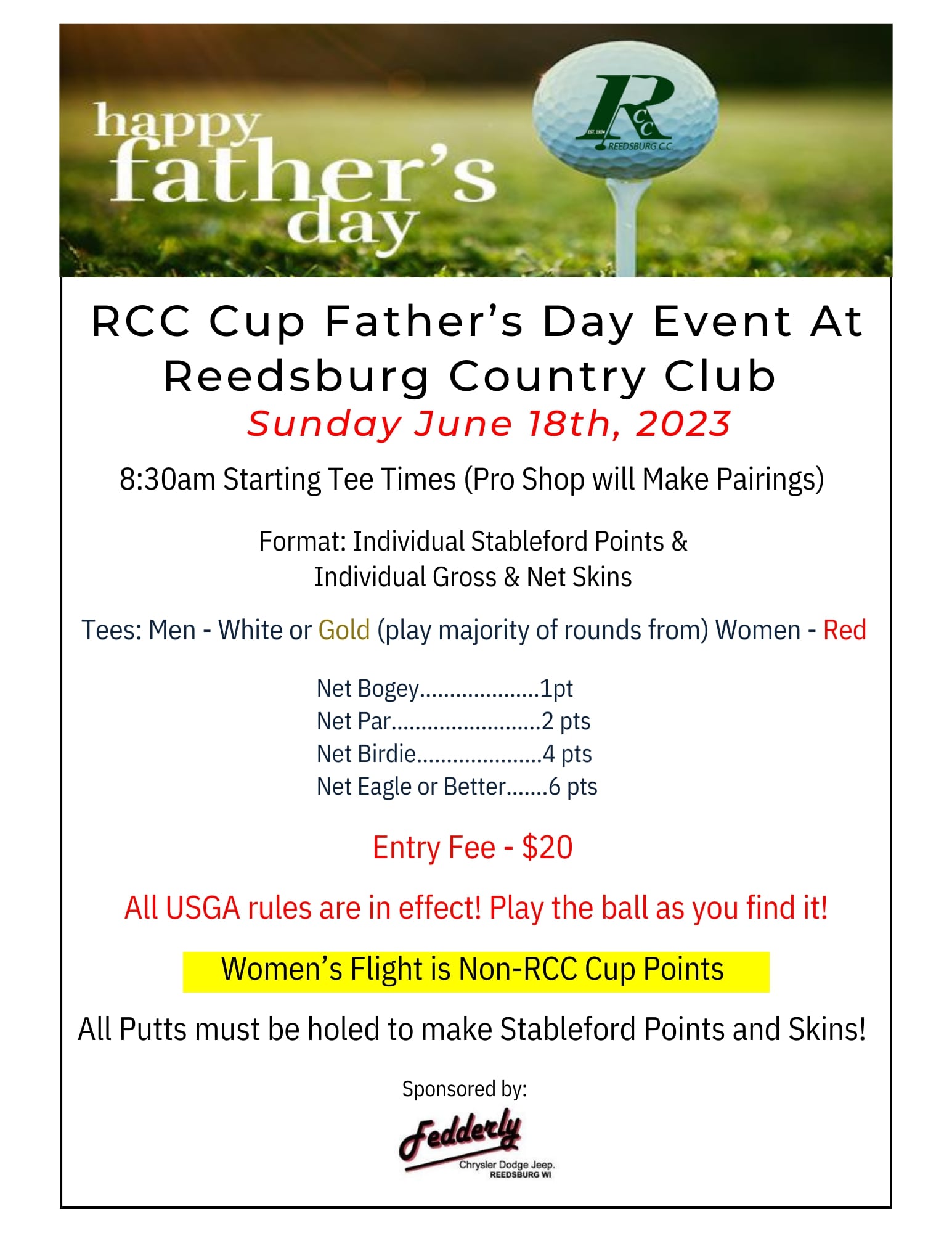 2023 Rcc Cup Fathers Day Event UPDATED